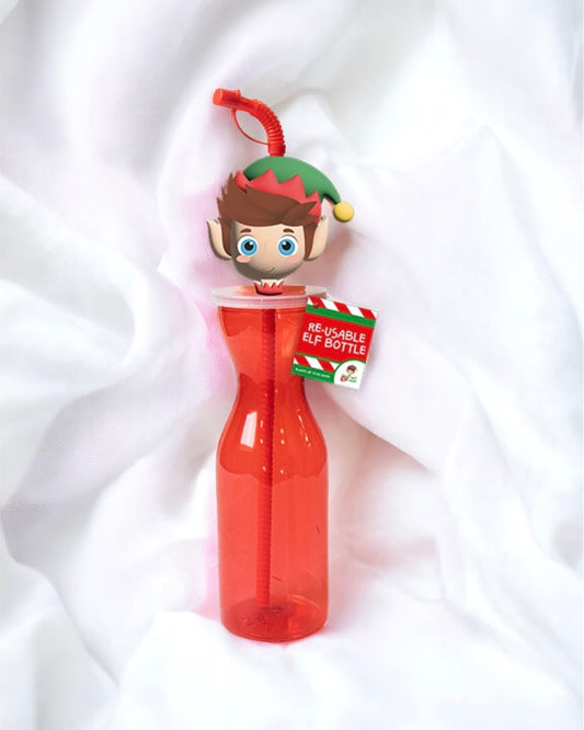 Personalised/Plain Elf 500ML Character Bottle