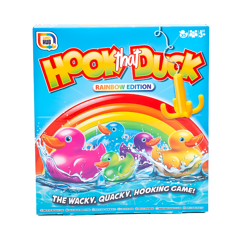 Hook That Duck Rainbow Edition