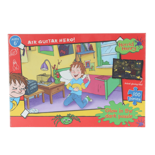 Horrid Henry Glow In The Dark Fun Jigsaw Puzzle, 100 Pieces