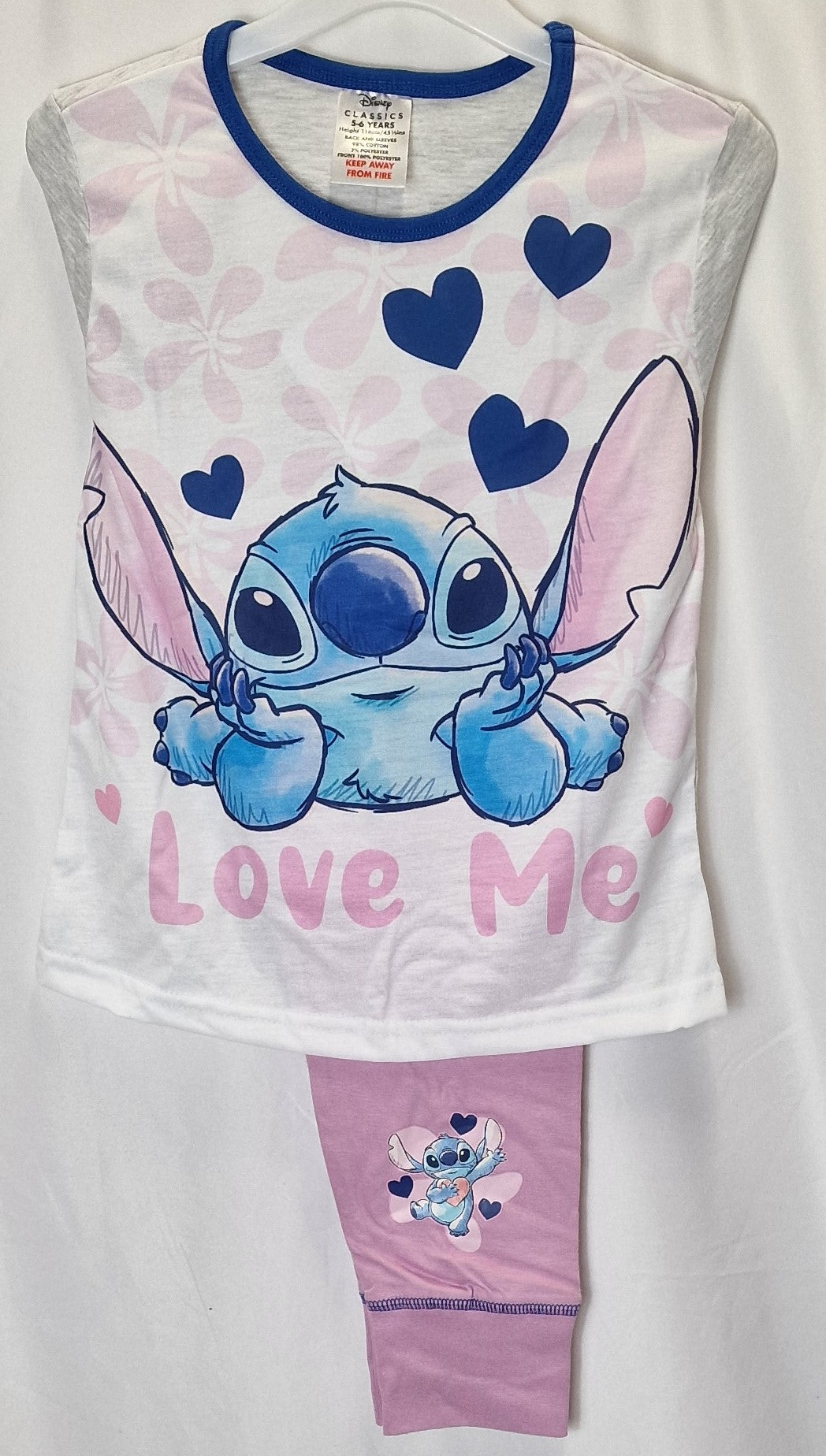 Stitch 'Love Me' Pjs