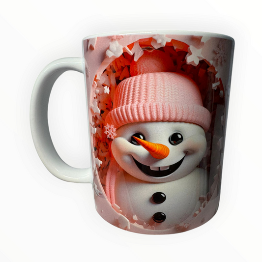 Christmas Mug, Pink