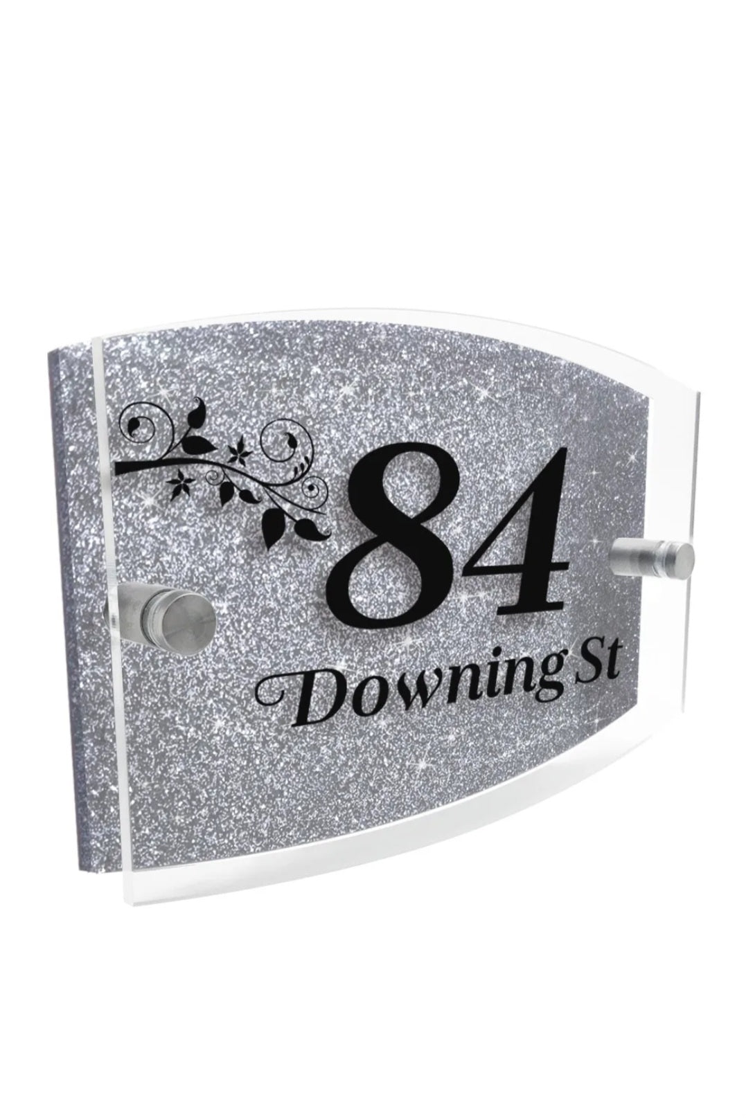 Modern Door House Number Plaque