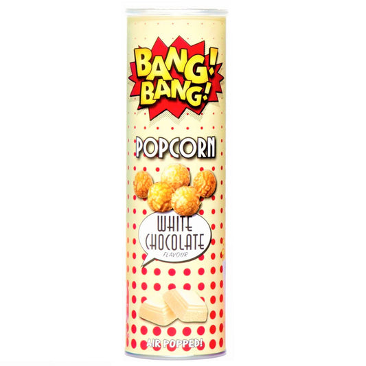 Bang! Bang! Popcorn White Chocolate Flavour.