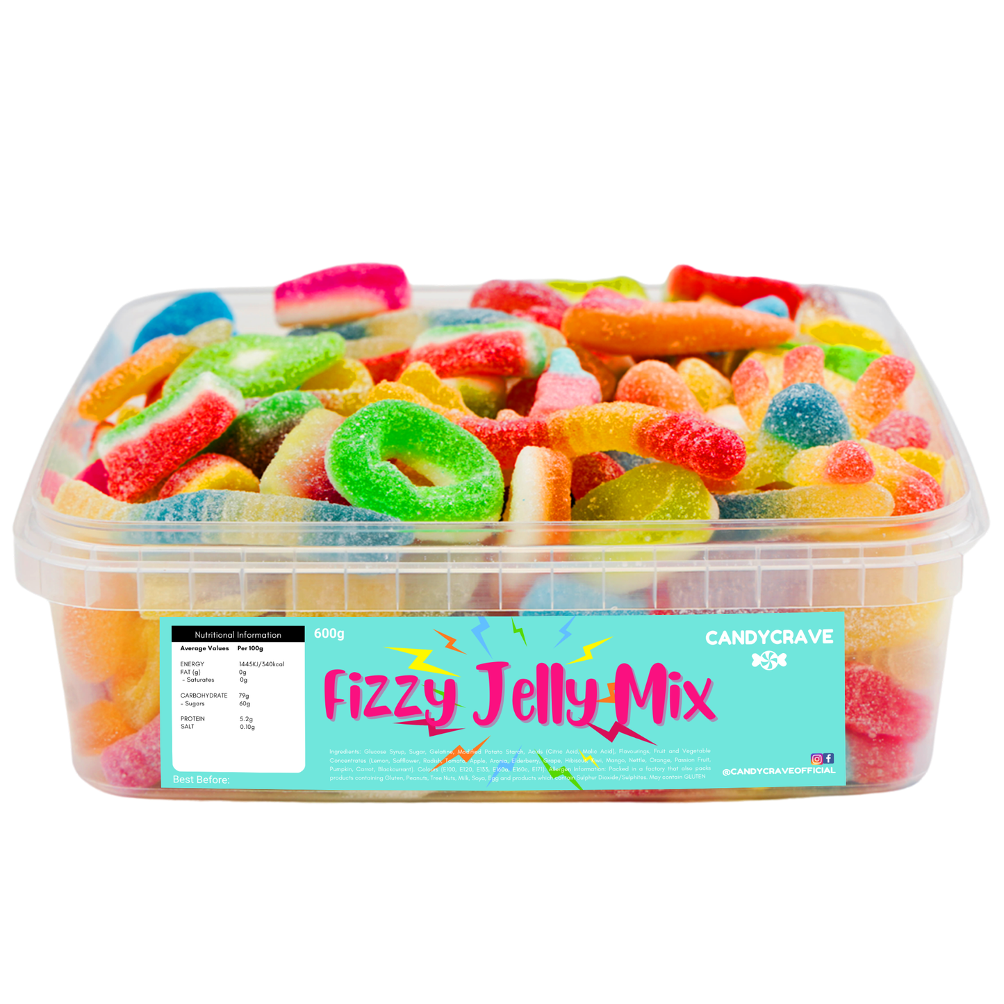 Fizzy Jelly Mix 600G