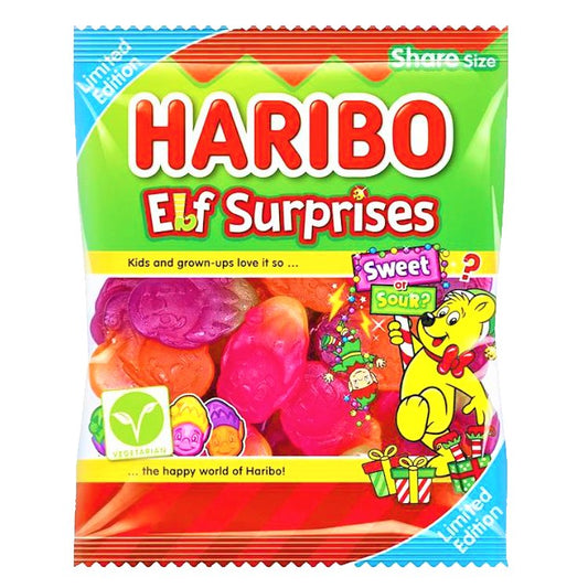 Haribo Elf Surprises Share Bag Limited Edition