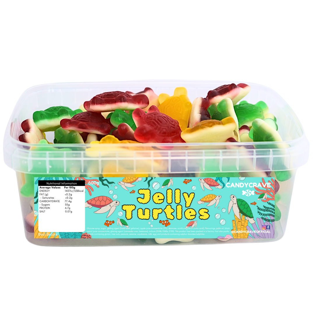 Jelly Turtles 600g