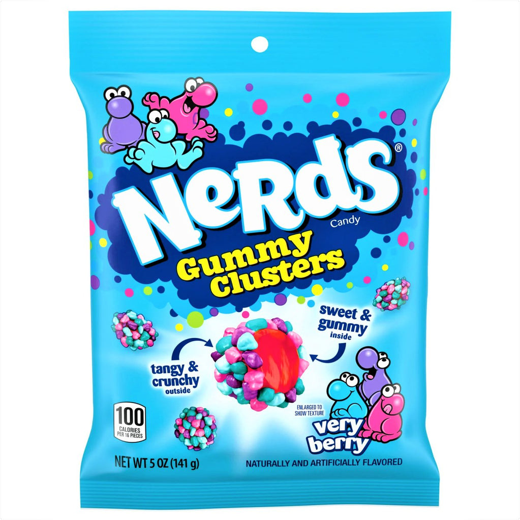 Nerds Gummy Clusters VERY BERRY 85g Share Bag