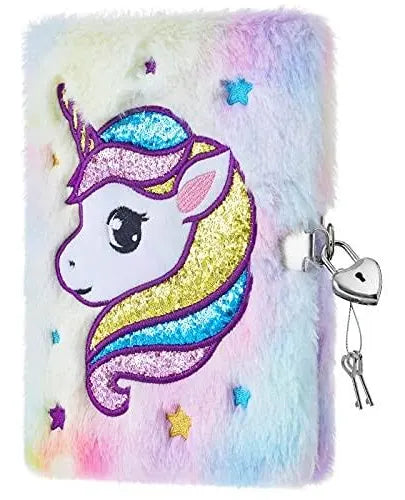 Plush Unicorn Notebook