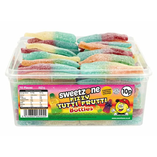 Fizzy Tutti Frutti Bottles Tub