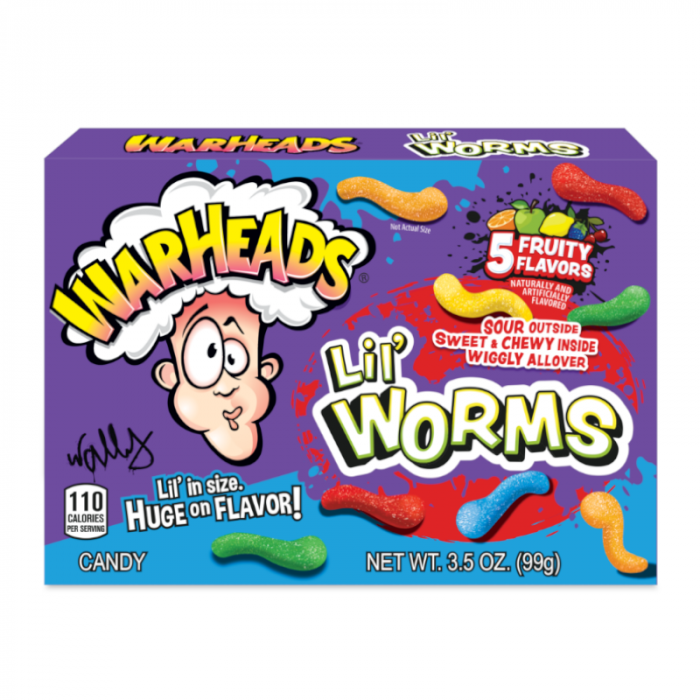 Warheads Lil' Worms Theater Box